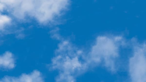 Photo of clouds illustrates the alleviation of back pain by using techniques developed by Dr. John Sarno.