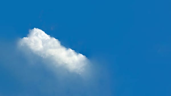 Photo of clouds shows how alleviating chronic stress can relieve stress-related illness.