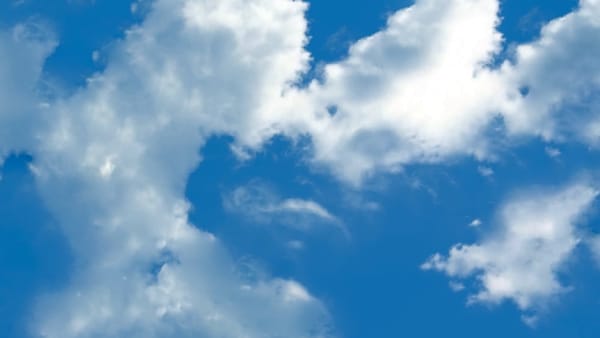 Photo of clouds illustrates how the pain of loneliness as you age can dissipate so you feel less lonely.