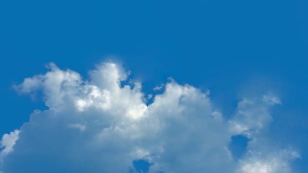 Photo of clouds shows how  Bacopa monnieri (Brahmi) can improve cognition, reduce stress, and boost brain health naturally.