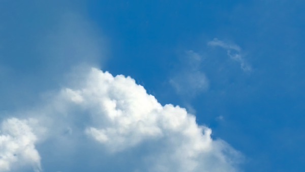 Photo of clouds shows how using Dr. John Sarno’s approach can rewire the brain to dissolve chronic pain.