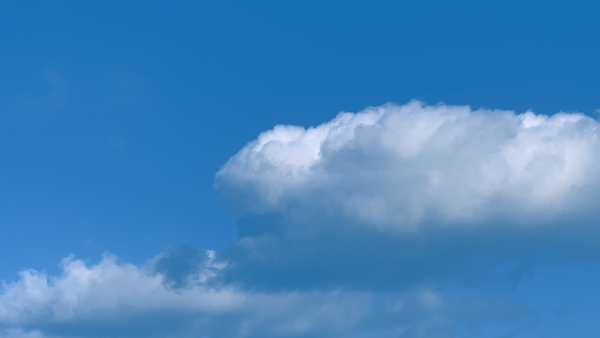 Photo of clouds shows how using Dr. John Sarno’s approach dissipates stress to reduce back pain.