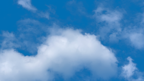 Photo of clouds shows how using Dr. John Sarno’s approach to releasing negative emotions dissipates chronic back pain.